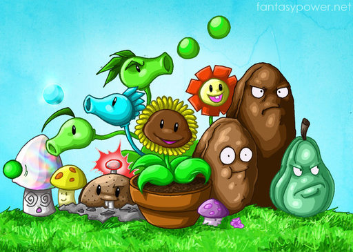 Plants vs. Zombies - Фан арт