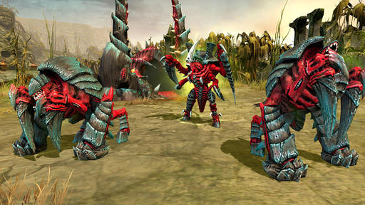 Warhammer 40,000: Dawn of War II - Уникальные тираниды в Dawn of War 2: Chaos Rising - Tyrant Guard и Genestealer Brood
