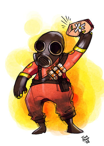 Team Fortress 2 - Everybody loves teh Pyro.