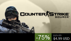 Counter-Strike: Source за 4.99$ на сутки