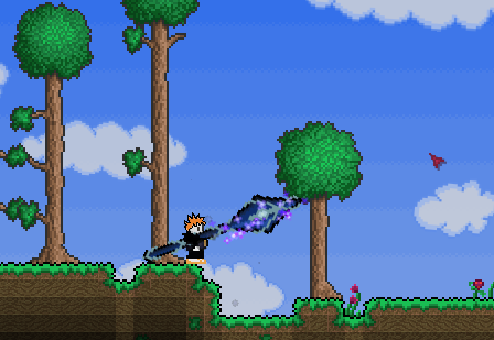 Terraria - Прозрачные текстуры с GIMP-ом