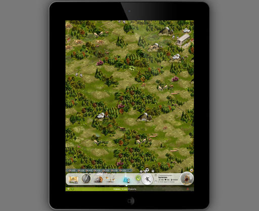Fate of Nation, The - Концепт нового интерфейса карты (iPad)